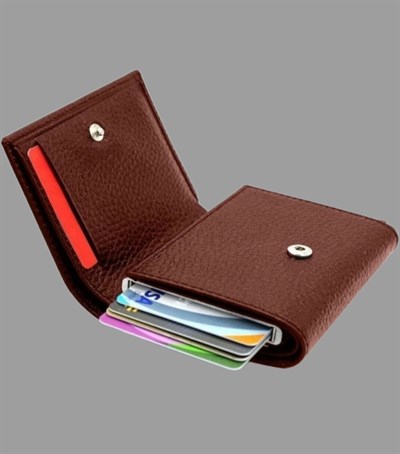 Mekanizmalı kartlık cüzdan 